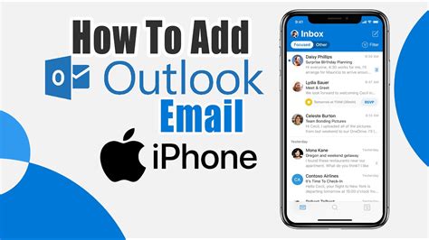 hook up outlook to iphone